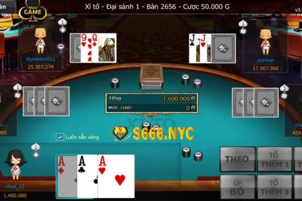 Đoán bài đối thủ Xì Tố